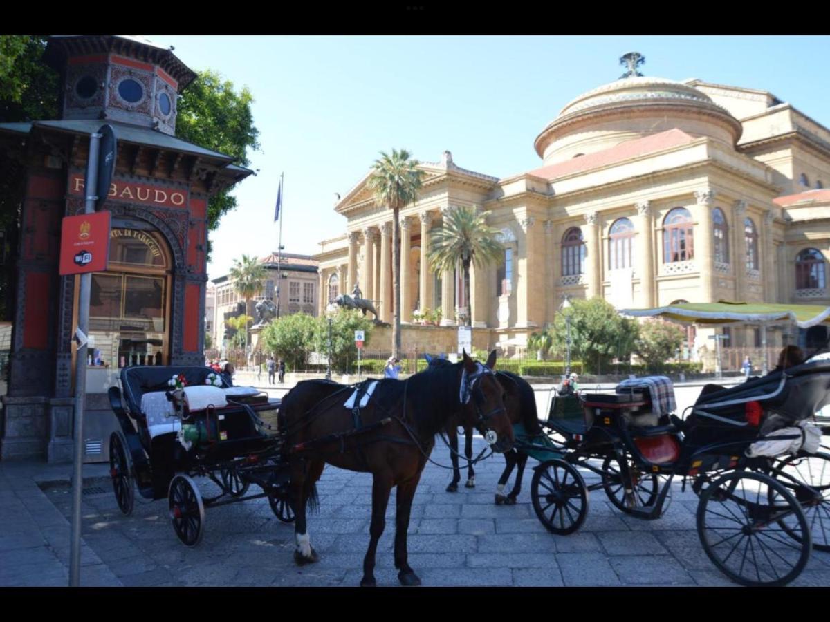 Un Raggio Di Sole Al Massimo Lejlighed Palermo Eksteriør billede